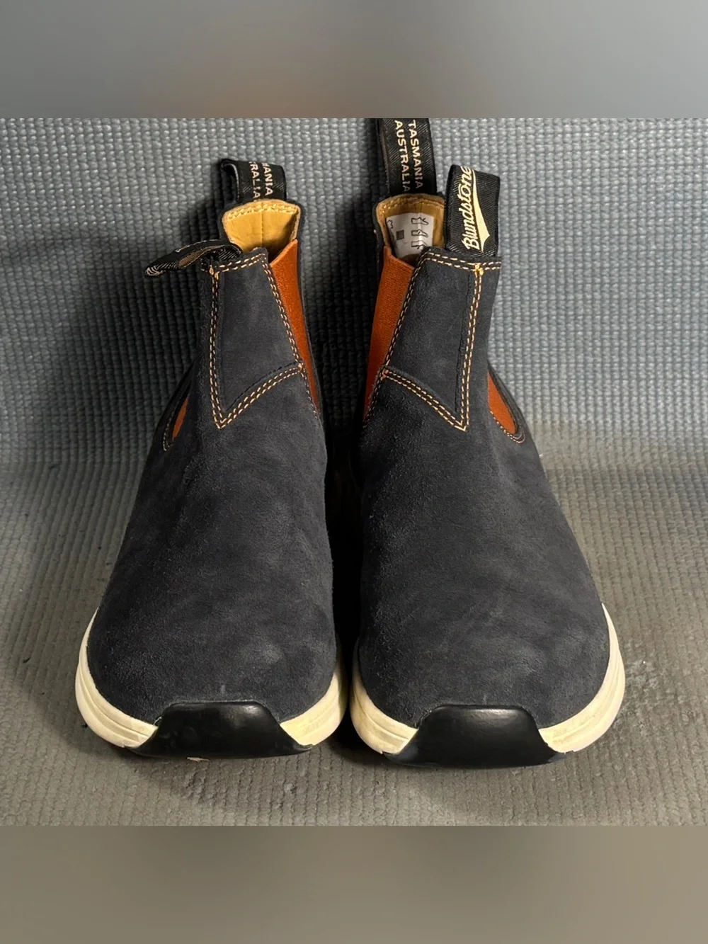 Blundstone 2147 Chelsea Sneaker Suede Boots Navy Blue Men’s Size 7.5